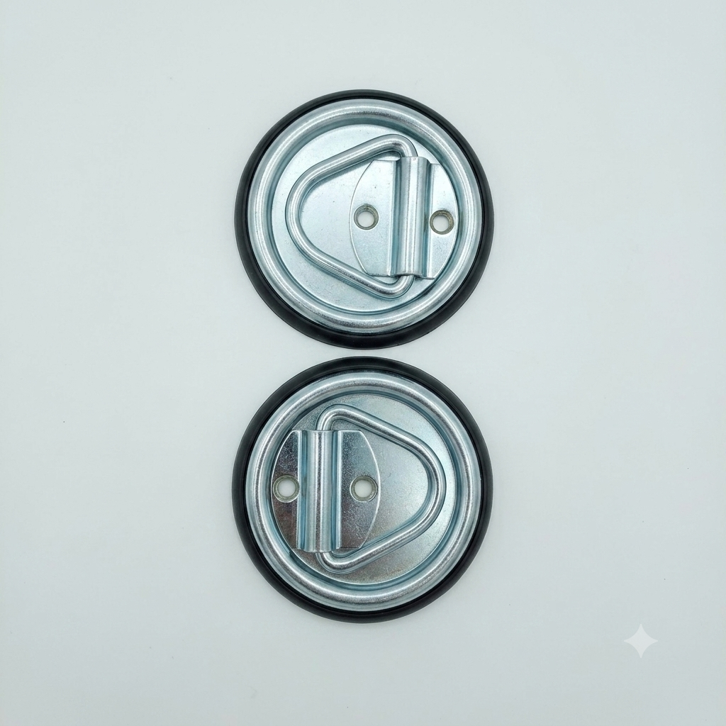 Surface or recessed mount D-ring