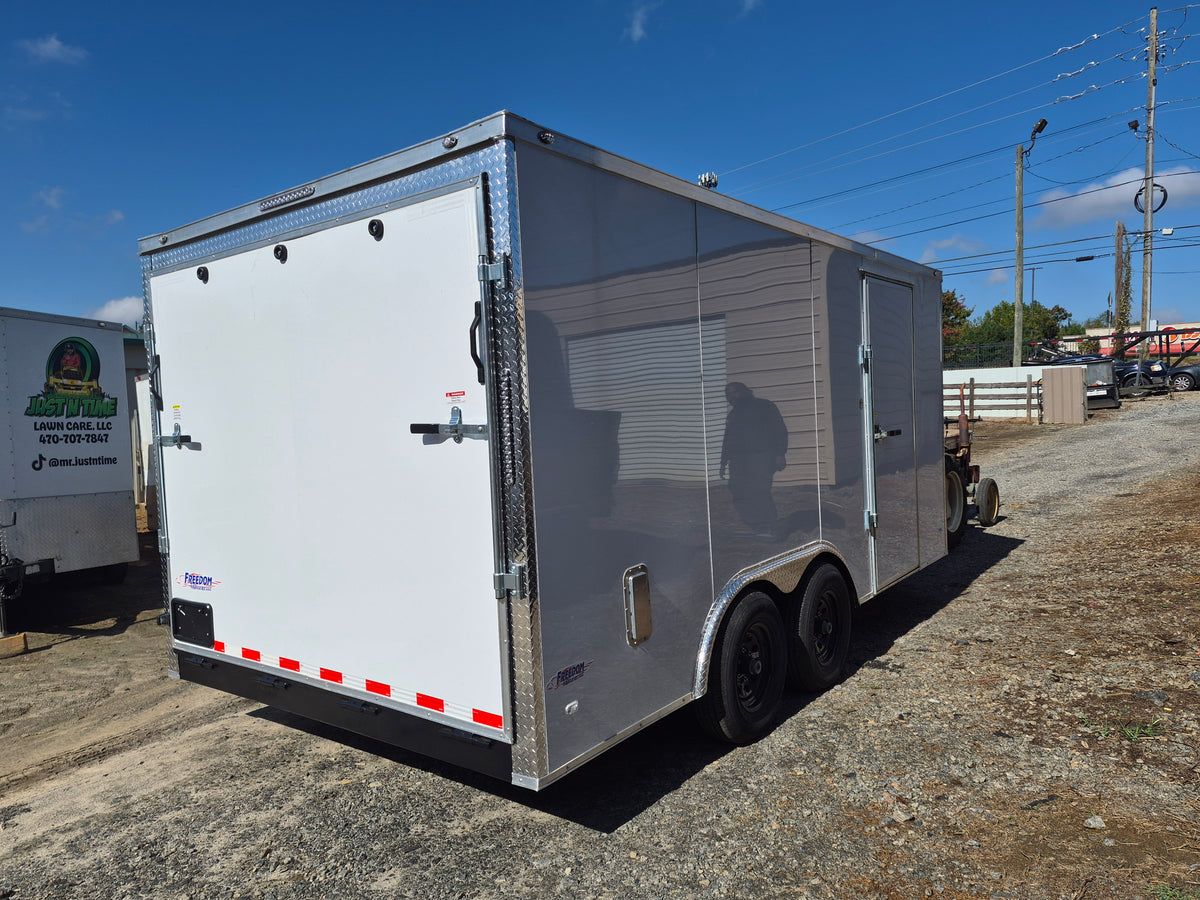 8.5x16 Freedom Enclosed Trailer