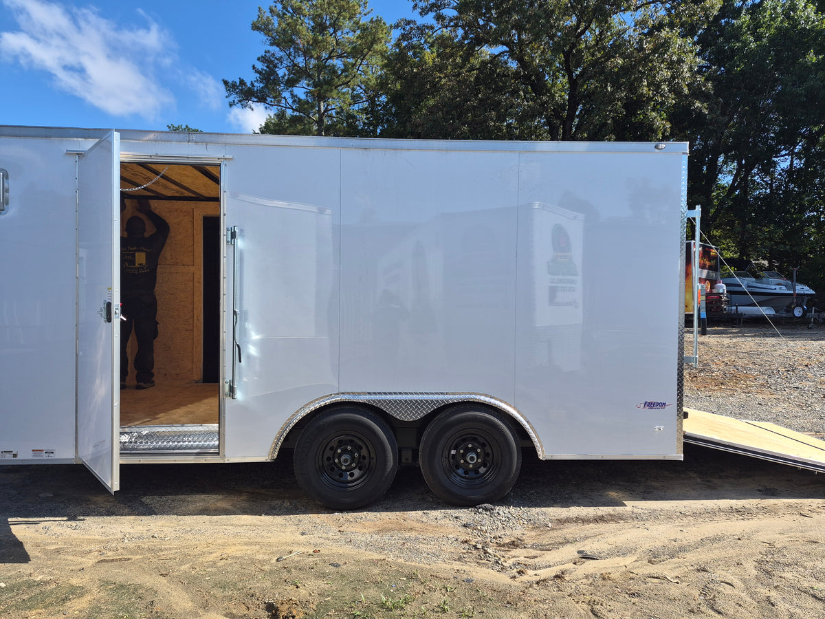 8.5x16 Freedom Enclosed Trailer