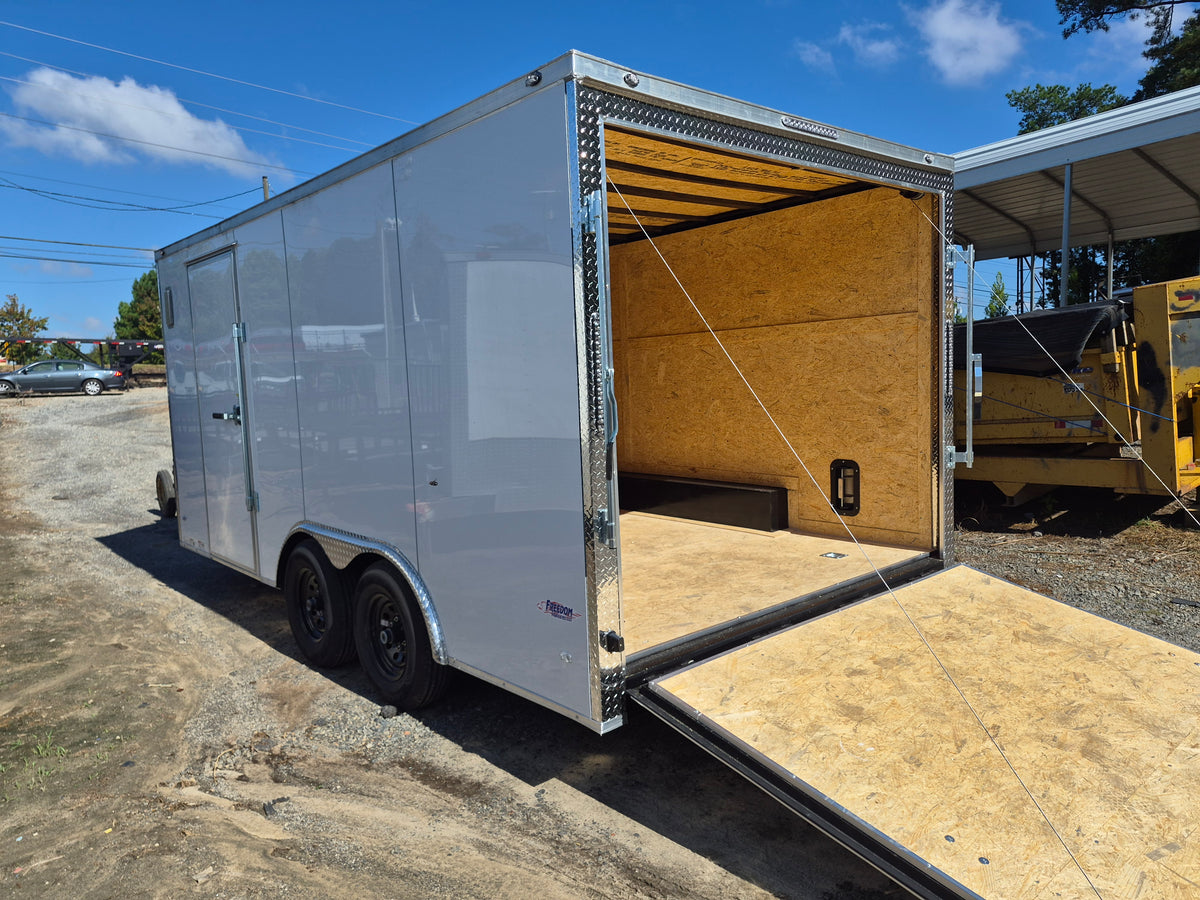 8.5x16 Freedom Enclosed Trailer