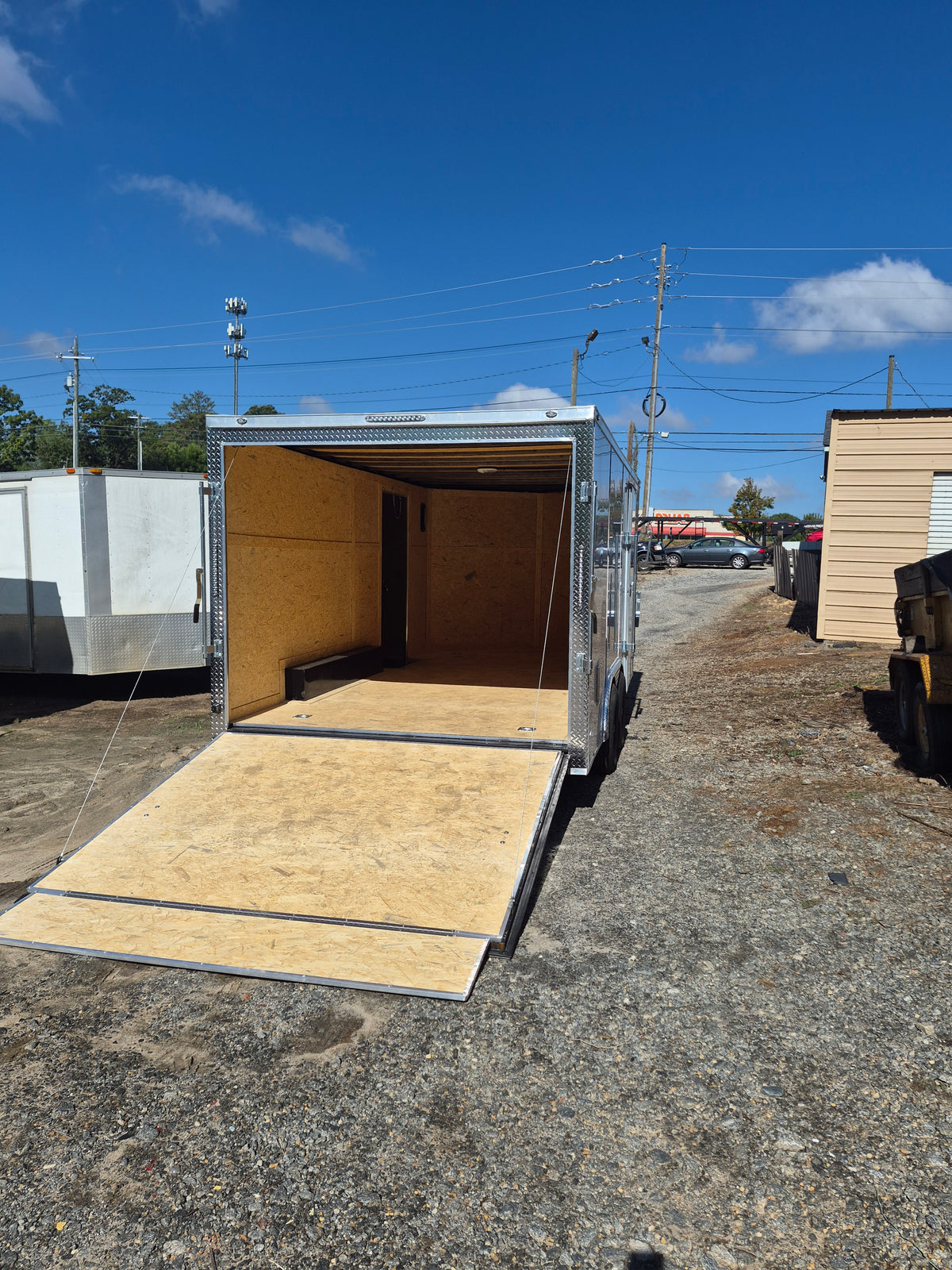 8.5x16 Freedom Enclosed Trailer