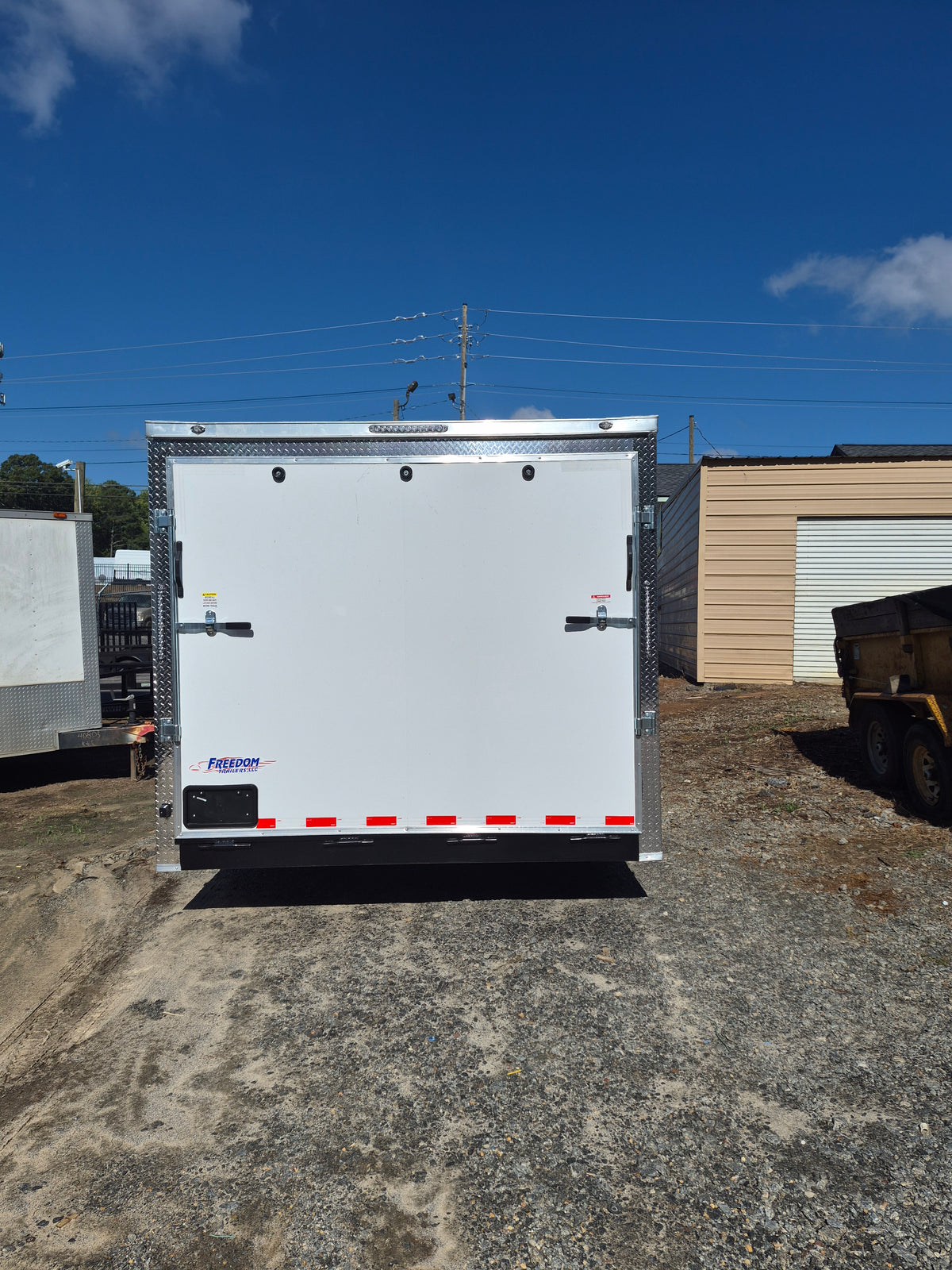 8.5x16 Freedom Enclosed Trailer