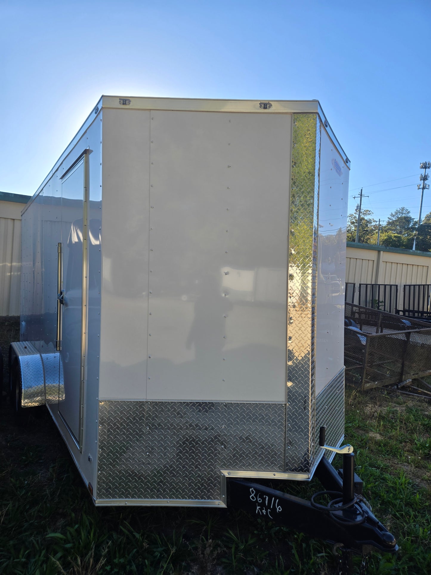 7X16 Enclosed Freedom Trailer